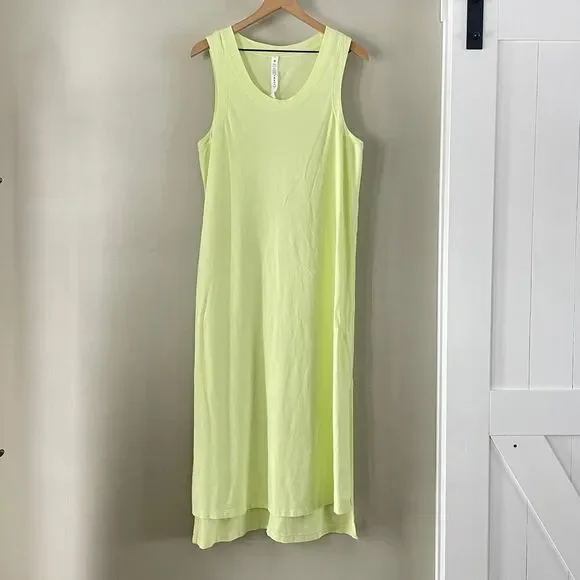 Lululemon All Yours Tank Maxi Dress Crispin Green - Size: 12 - Picture 2 of 10